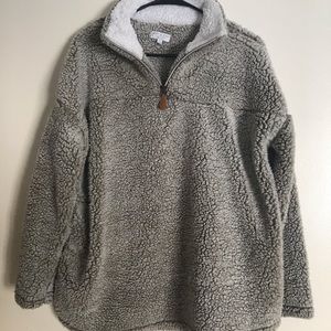 Sherpa pullover